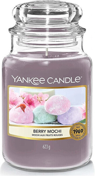 Aromatic large candle Berry Mochi 623 g