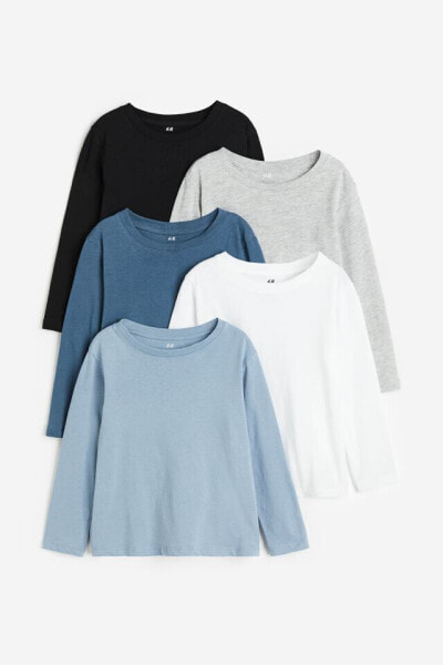 5-pack Long-sleeved T-shirts