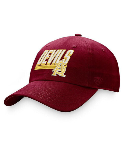 Men's Maroon Arizona State Sun Devils Slice Adjustable Hat