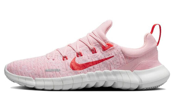 Кроссовки женские Nike Free RN 5.0 текстильные розовые