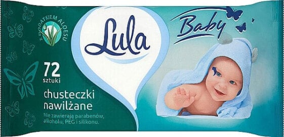 Feuchttücher für Babys mit Aloe 72 St.