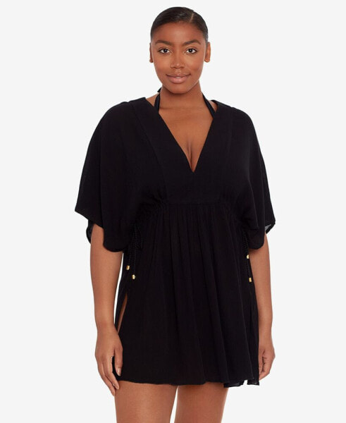 Lauren by Ralph Lauren Crinkle Rayon Tunic