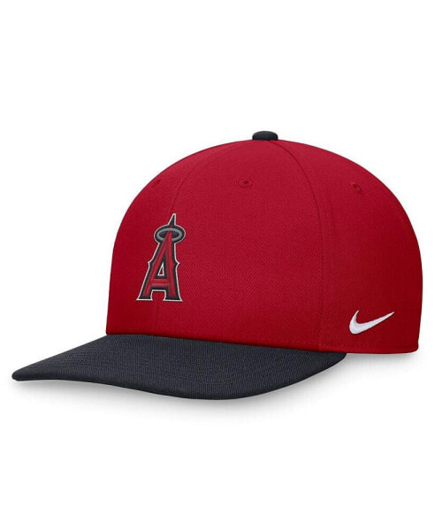 Men's Red/Navy Los Angeles Angels Evergreen Two-Tone Snapback Hat