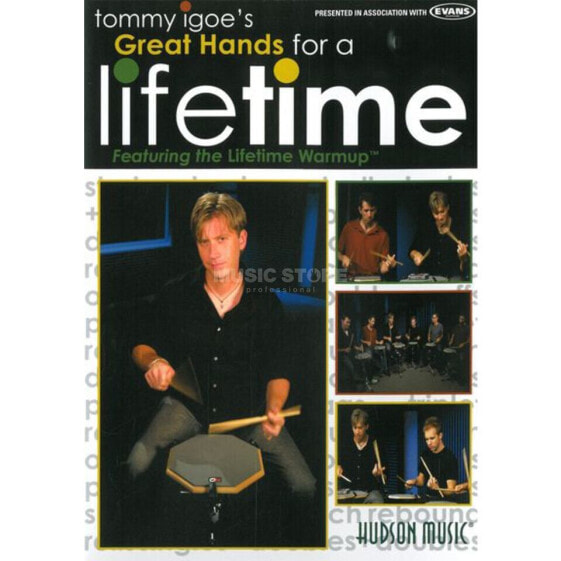 Hal Leonard Great Hands For A Lifetime Tommy Igoe, DVD