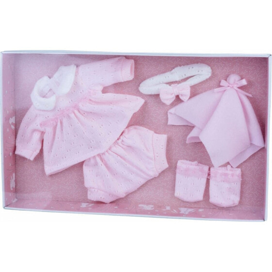 Розовый набор нарядов для кукол Baby Dolls 38-42 см ROSA TOYS