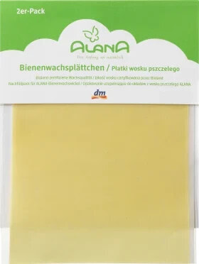 Bienenwachsplatten, 2 St