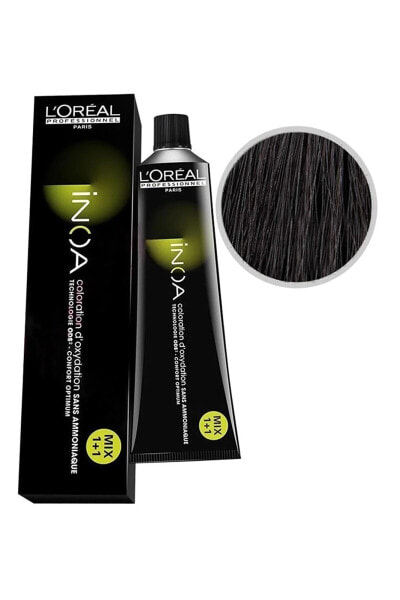 Краска для волос L'Oreal Professionnel Paris Inoa 4 Кофе 60 мл 3474630412743 (без окислителя)