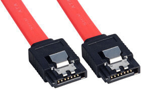 Lindy SATA Cable - 0.5m - 0.5 m - Male/Male - Red