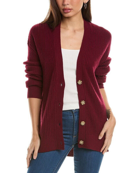 Hannah Rose Oversized Shaker Wool & Cashmere-Blend Cardigan Women's