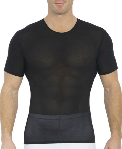 Men's Power Mesh Compression Short Sleeve Crewneck T-shirt