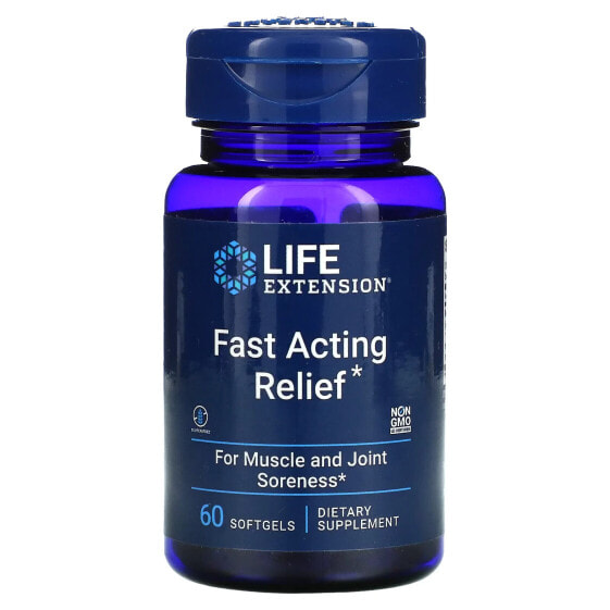 Fast Acting Relief, 60 Softgels