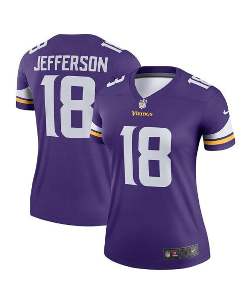 Women's Justin Jefferson Purple Minnesota Vikings Legend Jersey