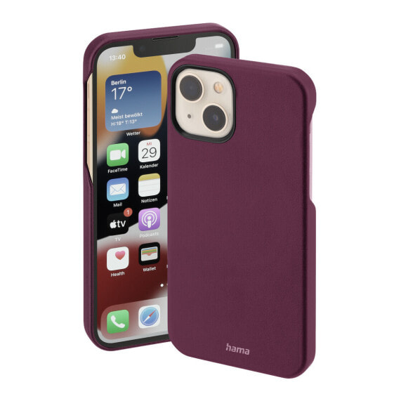Hama Cover Finest Sense für Apple iPhone 14 Max Bordeaux