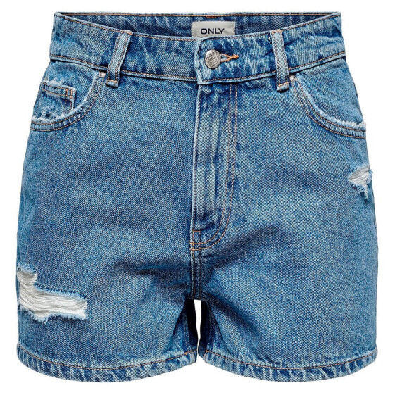 ONLY Jagger Mom High waist denim shorts