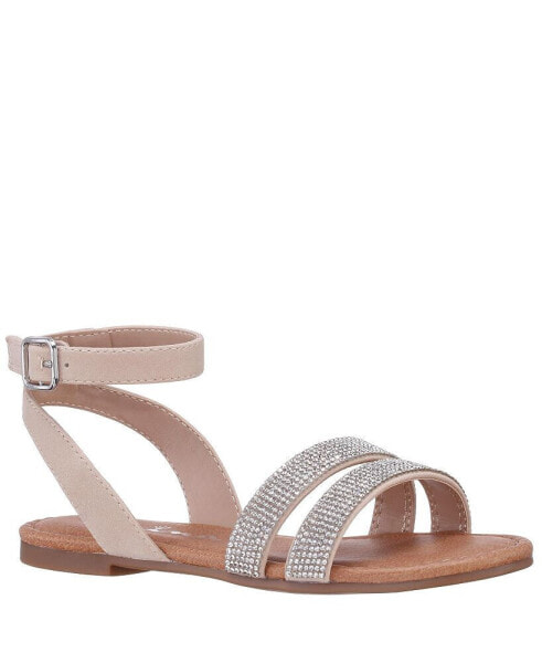 Big Girls Cameena Fastening Strap Sandals