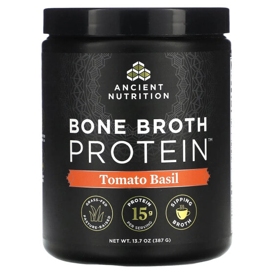 Bone Broth Protein, Tomato Basil, 13.7 oz (387 g)