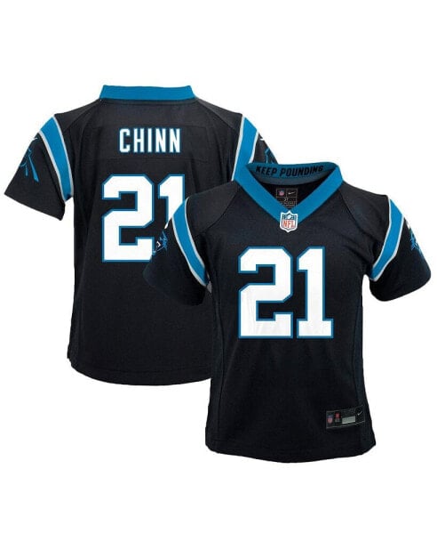 Toddler Boys and Girls Jeremy Chinn Black Carolina Panthers Game Jersey