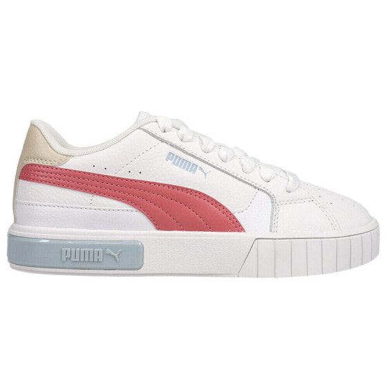 Puma Cali Star Lace Up Womens White Sneakers Casual Shoes 380176-07