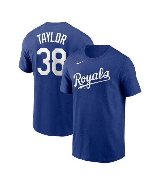 Men's Josh Taylor Royal Kansas City Royals Name and Number T-shirt