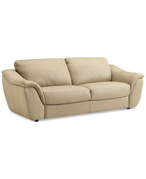 Jennard 91" Leather Sofa, Created for Macy's