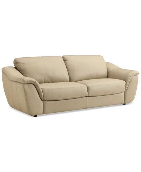 CLOSEOUT! Jennard 91" Leather Sofa, Created for Macy's