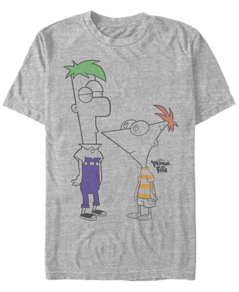 Men's Phineas and Ferb Boys of Summer Short Sleeve T-shirt