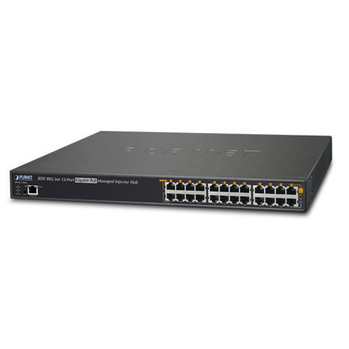 Planet HPOE-1200G - Managed - Gigabit Ethernet (10/100/1000) - Power over Ethernet (PoE) - Rack mounting - 1U