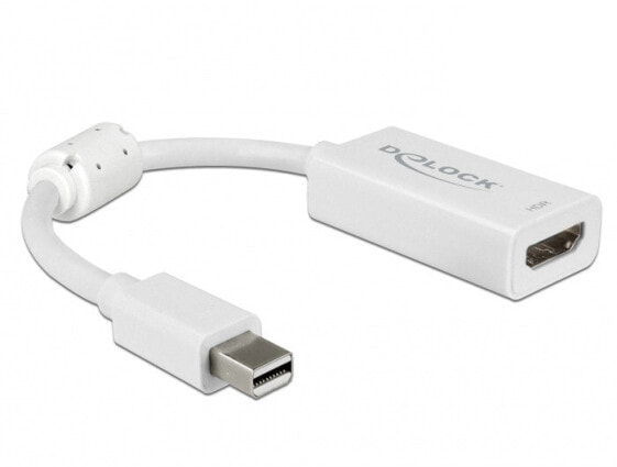 Delock 63935 - 0.1 m - Mini DisplayPort - HDMI - Male - Female - Straight