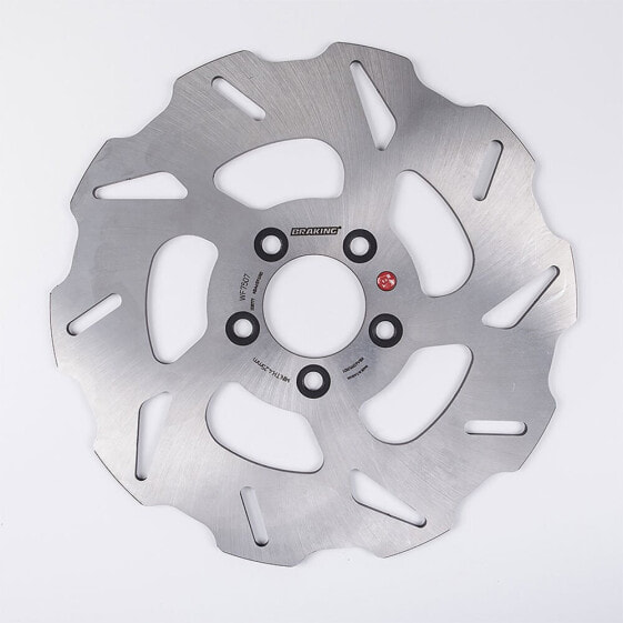 BRAKING WF7507 rear brake disc