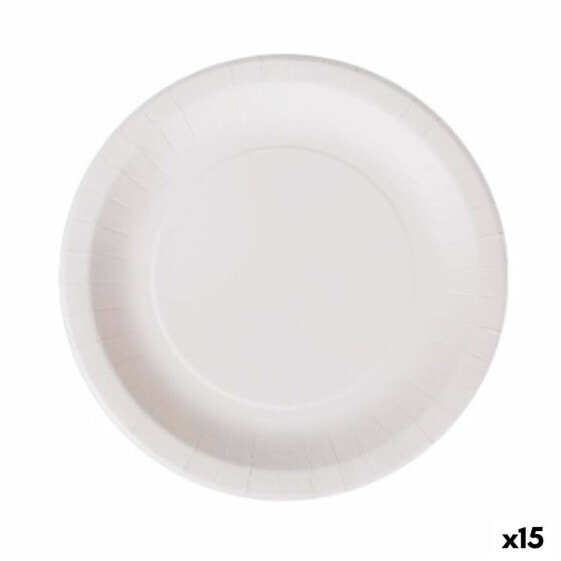Набор посуды Algon Одноразовые Белый Картон 28 cm (15 штук)