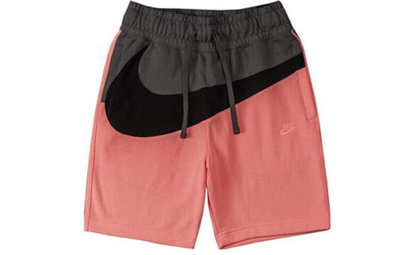 Шорты спортивные Nike Big Swoosh розовые для мужчин - AR3162-668