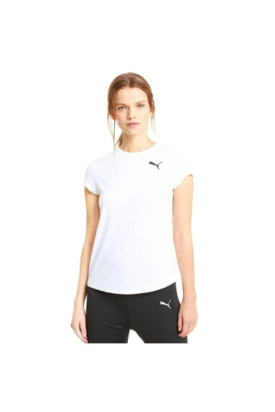 Active Tee Kadın Beyaz Spor T-shirt 586857 02