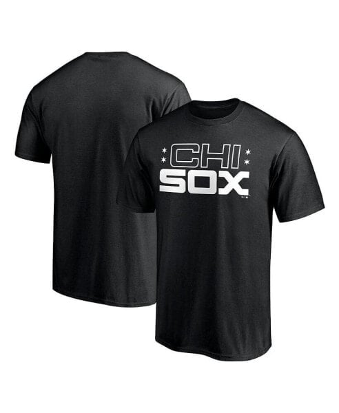 Men's Black Chicago White Sox Chi Sox Hometown Collection T-shirt