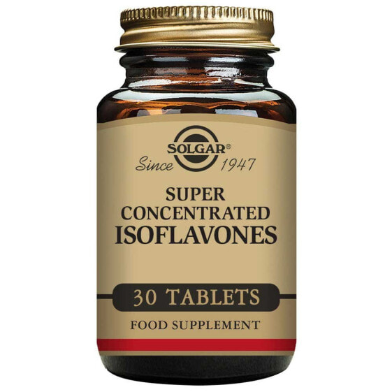 SOLGAR Isoflavones Super Concentrated Non GMO 30 Units