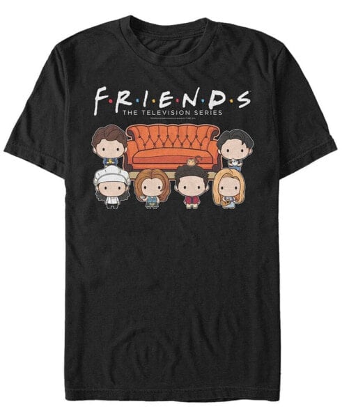 Men's Friends Friends Couch Crew Short Sleeve T-shirt