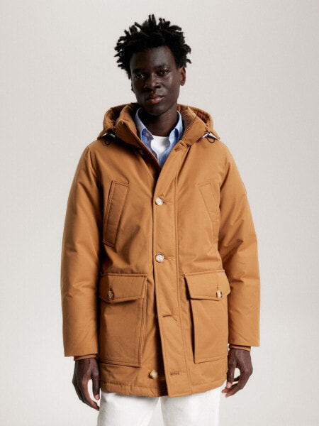 Hooded Recycled Down Parka