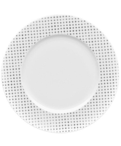 Hammock Rim Dinner Plate - Dots