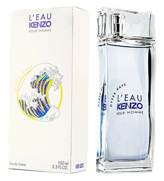 Мужская парфюмерия Kenzo L`Eau Kenzo Pour Homme Hyper Wave - Туалетная вода 2020