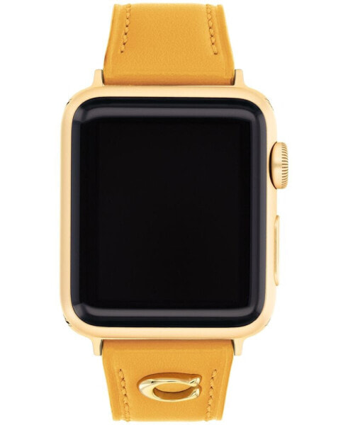 Часы Coach Gold Tone Leather Band