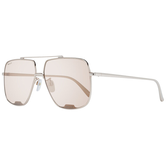 Bally Sonnenbrille BY0017-D 28E 60 Unisex Rosé Gold 60-12-145