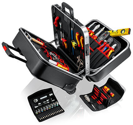 KNIPEX 00 21 41 - Black - Metallic - Red - Yellow - 63 tools