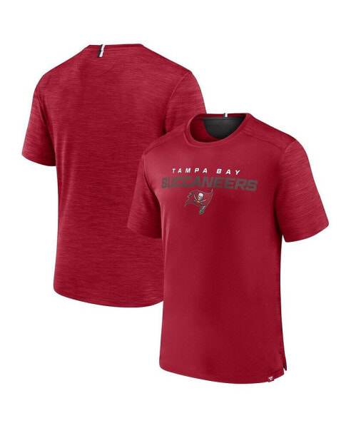 Men's Red Tampa Bay Buccaneers Defender Evo T-shirt