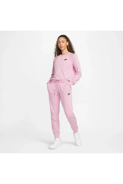 Sportswear Essential Fleece Kadın Pembe Eşofman Altı