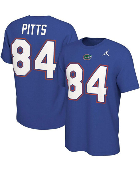 Men's Kyle Pitts Royal Florida Gators Alumni Name Number T-shirt