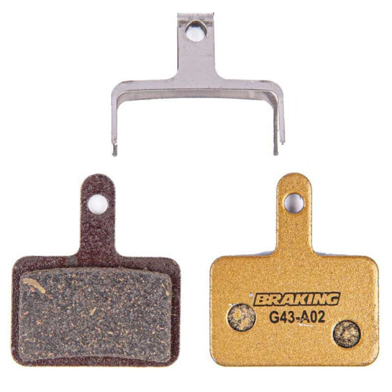 BRAKING F.I.R.S.T./Incas 2.0/Shimano Deore carbon-metallic disc brake pads