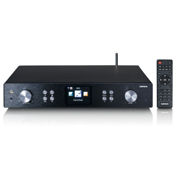 Lenco DIR-250BK - Internet - Analog & Digital - DAB+ - FM - AAC - FLAC - MP3 - LCD - 8,13 cm (3.2 Zoll)