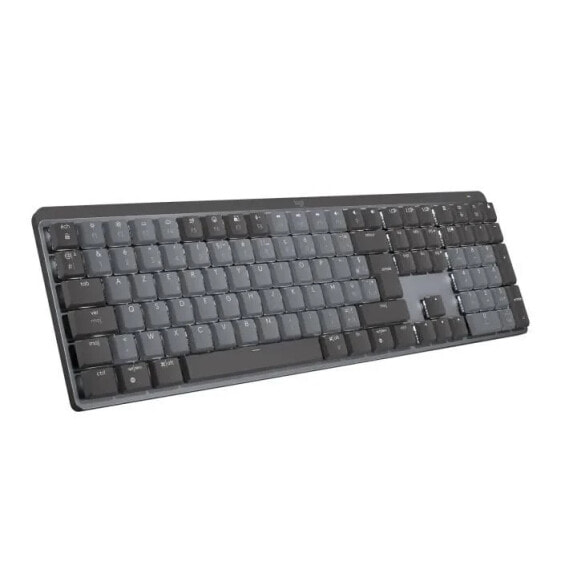 Logitech Kabellose Tastatur MX Mechanisch Leistung mit Hintergrundbeleuchtung Graphit