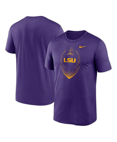 Men's Purple LSU Tigers Primetime Legend Icon Performance T-Shirt