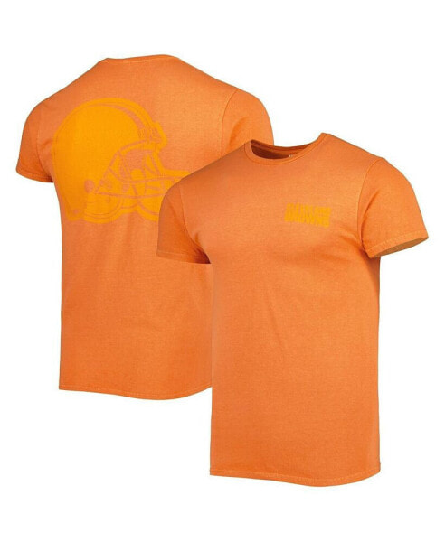 Men's Orange Cleveland Browns Fast Track Tonal Highlight T-shirt