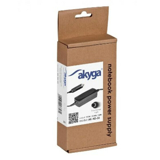 Зарядное устройство для ноутбука Akyga AK-ND-33 65 W
